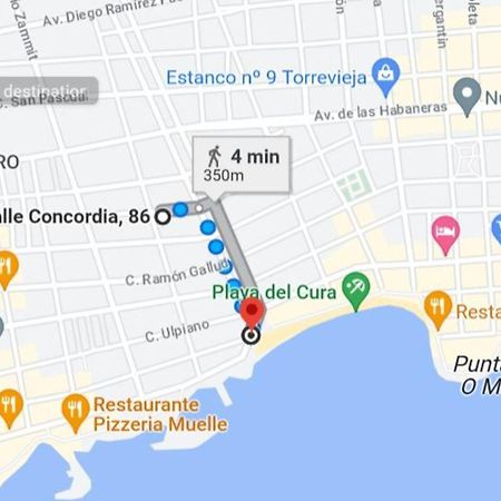 Calle Concordia 86, Two Bedroom Apartment, Up To 6 Guests, Near Del Cura Beach,Supermarket Mercadona And Central Bus Station Torrevieja Kültér fotó